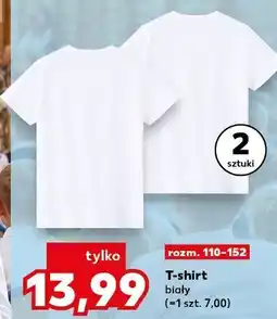 Kaufland T-shirt biały oferta