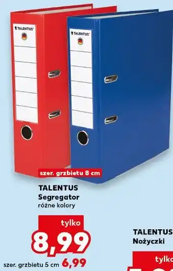 Kaufland TALENTUS Segregator różne kolory oferta