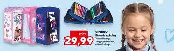 Kaufland GIMBOO Piórnik szkolny 3-komorowy, z wyposażeniem oferta