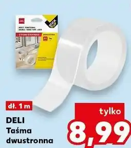 Kaufland DELI Taśma dwustronna 1 m oferta