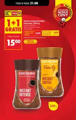 Biedronka Kawa rozpuszczalna Eduscho Instant Intense oferta