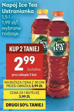 Delikatesy Centrum Napój Ice Tea Ustronianka cytrynowa oferta