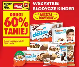 Biedronka Kinder Słodycze oferta