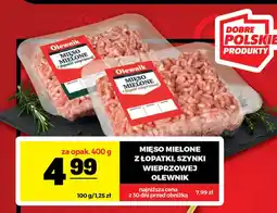 Gram Market Mięso mielone z łopatki wieprzowej Olewnik oferta