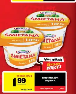 Gram Market Śmietana Piątnica 18% oferta