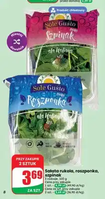 Dino Sałata roszponka Sole Gusto oferta
