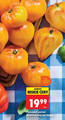 Biedronka Pomidor polski ananasowy oferta
