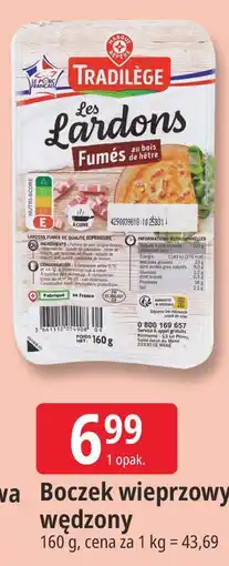 E.Leclerc Boczek wieprzowy wędzony Tradilège oferta