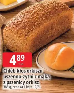 E.Leclerc Chleb kłos orkiszu pszenno-żytni z mąką z pszenicy orkisz oferta