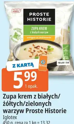 E.Leclerc Zupa krem z białych/żółtych/zielonych warzyw Proste Historie oferta