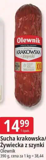 E.Leclerc Sucha krakowska/Żywiecka z szynki Olewnik oferta