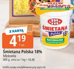 E.Leclerc Śmietana Polska 18% Mlekovita oferta