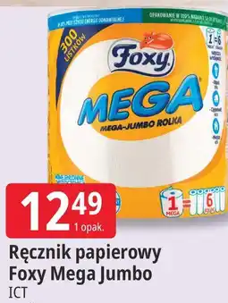 E.Leclerc Ręcznik papierowy Foxy Mega Jumbo ICT oferta