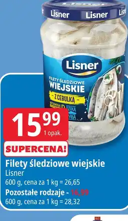 E.Leclerc Filety śledziowe wiejskie Lisner oferta
