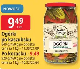 E.Leclerc Ogórki po kaszubsku Nasze Specjały oferta