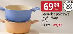 E.Leclerc Garnek z pokrywą Joyful Way 20 cm oferta