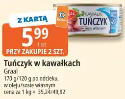 E.Leclerc Tuńczyk w kawałkach Graal oferta