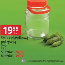 E.Leclerc Słoik z plastikową pokrywką Garpi oferta