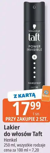 E.Leclerc Lakier do włosów Taft Henkel oferta