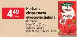 E.Leclerc Herbata ekspresowa owocowa/zielona Herbapol oferta