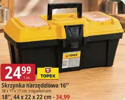 E.Leclerc Skrzynka narzędziowa 16 Topex oferta