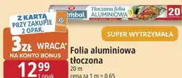 E.Leclerc Folia aluminiowa tłoczona Elembal oferta