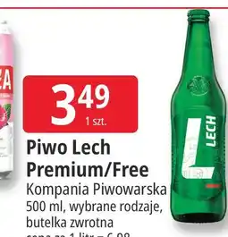 E.Leclerc Piwo Lech Premium/Free Kompania Piwowarska oferta