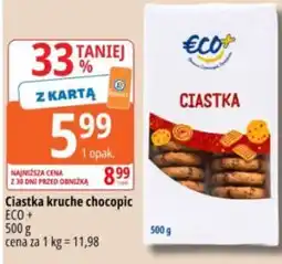 E.Leclerc Ciastka kruche chocopic ECO+ oferta