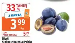 E.Leclerc Śliwki kraj pochodzenia: Polska oferta