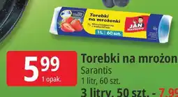 E.Leclerc Torebki na mrożonki Jan Niezbędny 1 litr oferta