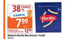 E.Leclerc Makaron Barilla Maccheroni/Fusilli oferta