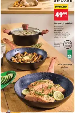 Biedronka Garnek z pokrywką Smukee 22 cm oferta