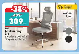 Biedronka Fotel biurowy Jumi Zeo szary oferta