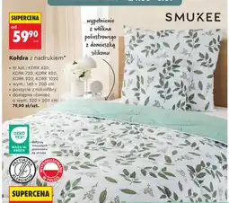 Biedronka Kołdra z nadrukiem SMUKEE 160x200 cm oferta