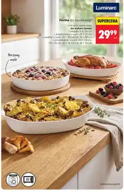Biedronka Forma do zapiekania okrągła Luminarc śr. 26 cm oferta