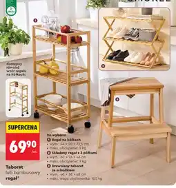 Biedronka Składany regał z 3 półkami Smukee oferta
