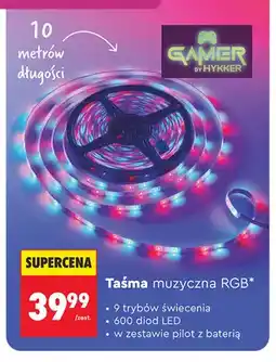 Biedronka Taśma muzyczna RGB Hykker oferta
