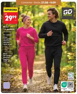 Biedronka Spodnie dresowe damskie Go Active oferta