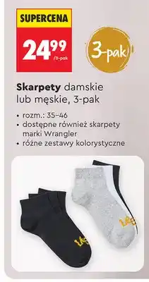 Biedronka Skarpety męskie Lee 3-pak oferta