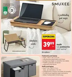 Biedronka Podstawka pod laptop Smukee oferta