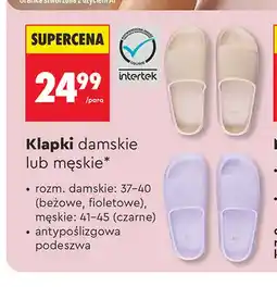 Biedronka Klapki męskie CLEVÉ oferta