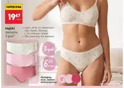 Biedronka Majtki damskie Clevé 3-pak oferta