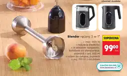 Biedronka Blender ręczny 3 w 1 Eldom oferta