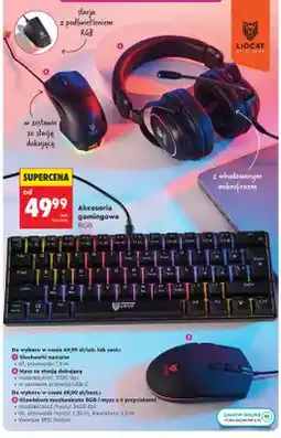 Biedronka Słuchawki nauszne Liocat oferta