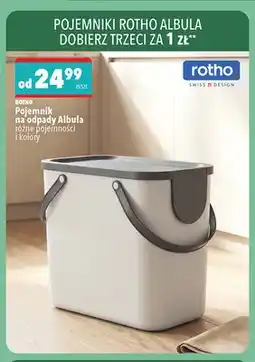 Biedronka Pojemnik na odpady Rotho Albula oferta