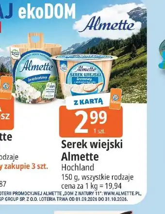 E.Leclerc Serek wiejski Almette oferta