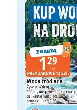 E.Leclerc Woda źródłana Żywiec-Zdrój oferta