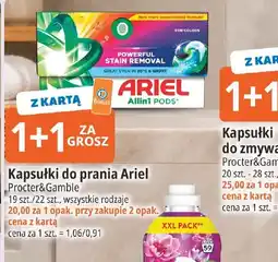 E.Leclerc Kapsułki do prania Ariel oferta
