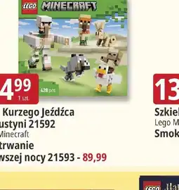 E.Leclerc LEGO Minecraft Kurzego Jeźdźca oferta