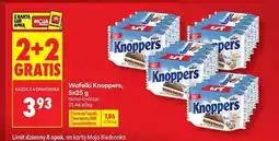 Biedronka Wafelki Knoppers, 5x25 g oferta